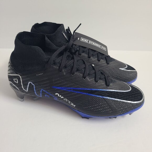 NEW Nike Zoom Superfly 9 Elite FG Soccer Cleats DJ4977-040 Size 6 Black main image 7